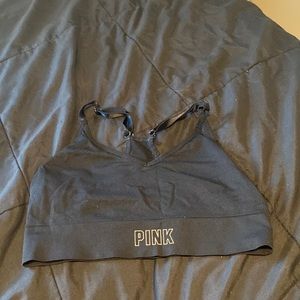 Black PINK sports bra